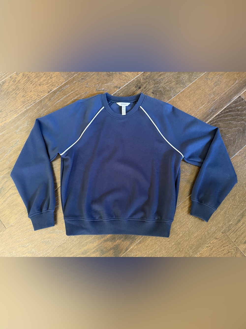 SPANX / AirEssentials Pique Long Sleeve Crewneck Top